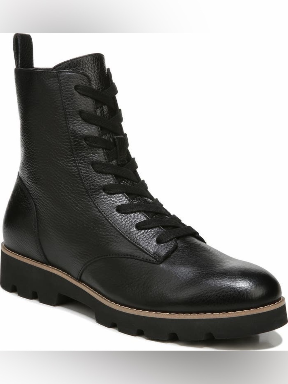 Vionic Lani Combat Boots Women Size 7
